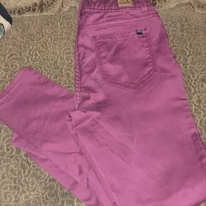 Jordache pinkish/plum color jeans